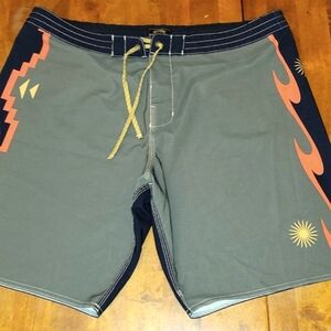 Billabong/Wrangler Collab Boardshorts/ 36" waist/ 19" outseam